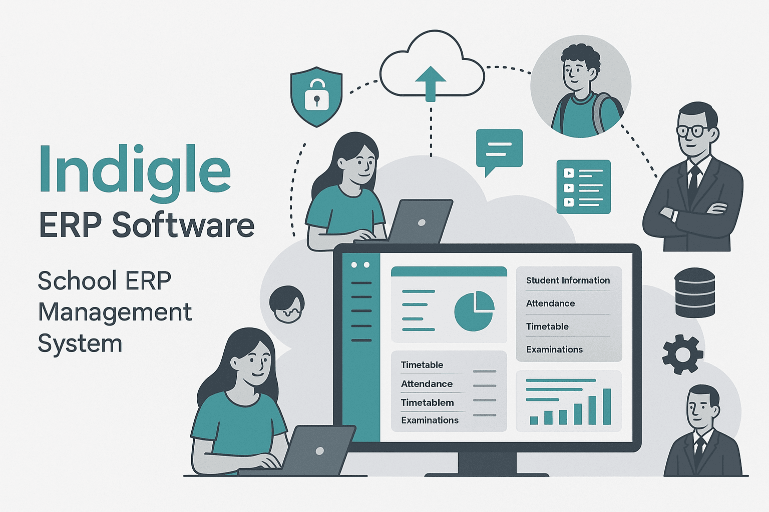 Indigle ERP in action